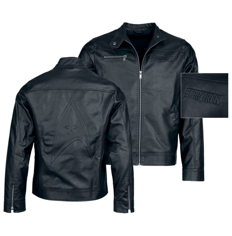 Star Trek Star Trek Kunstlederjacke schwarz in L