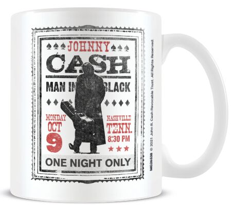 Image of Johnny Cash Man In Black Tasse multicolor