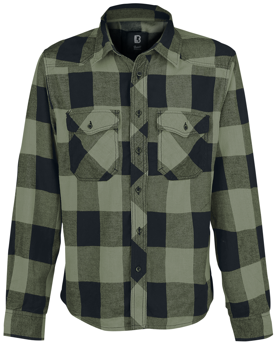 Brandit - Checkshirt - Shirt - black-olive image