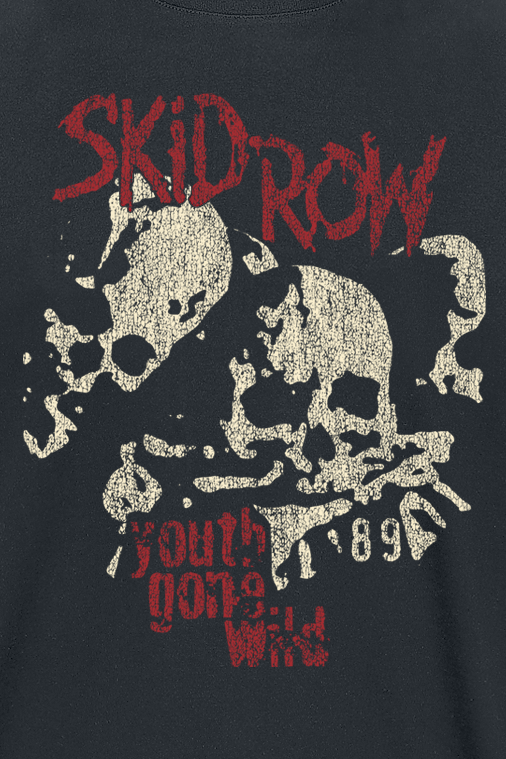 Skid Row Youth Gone Wild T-Shirt schwarz