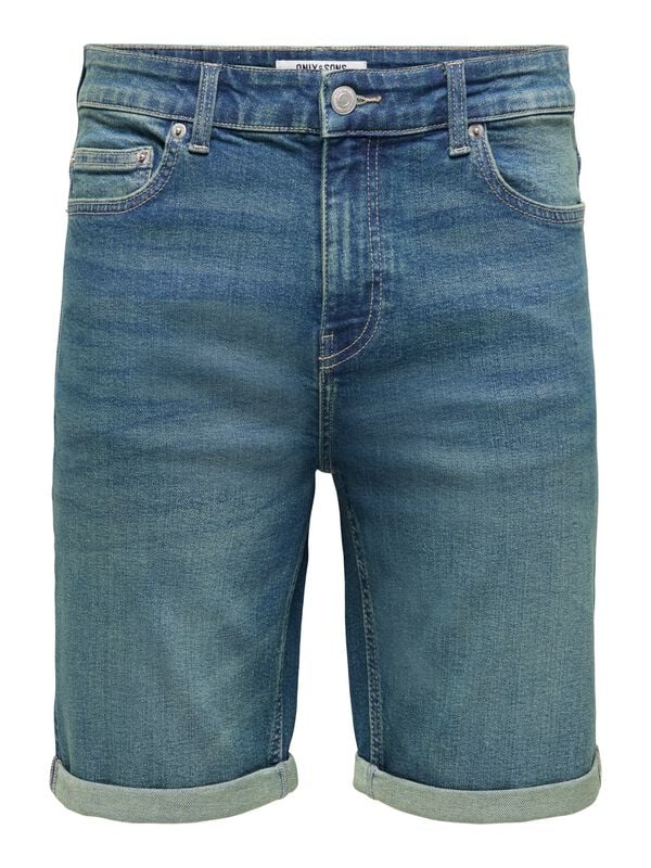 ONLY and SONS Shortsit - ONSPLY BOX PIM DNM SHORTS - S- XXL - varten Miehet - Sininen