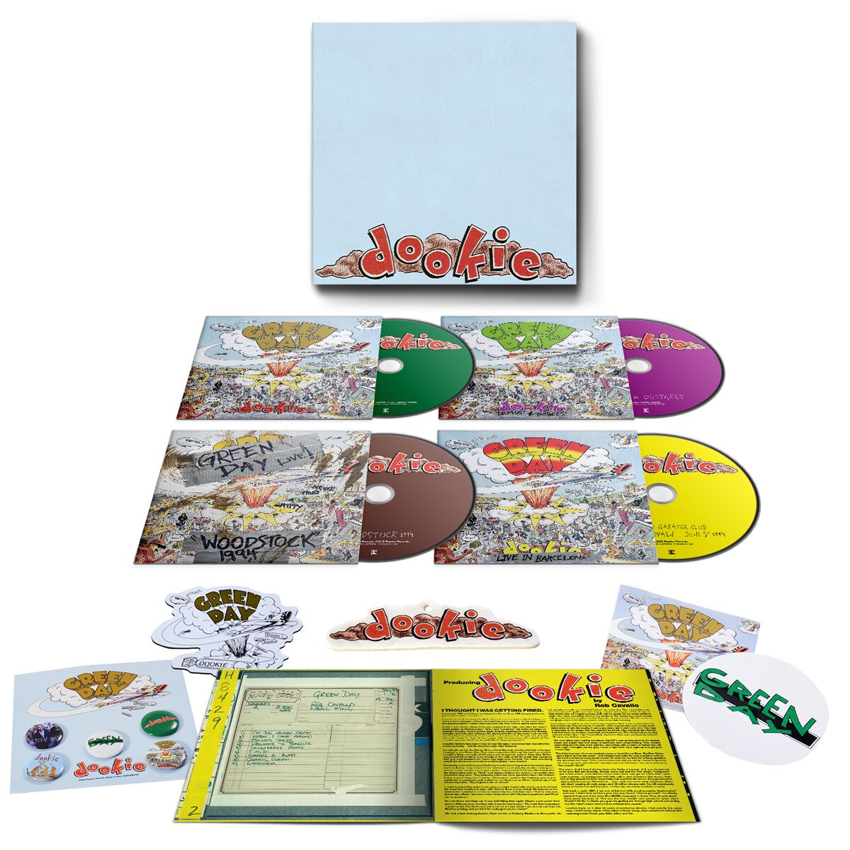 Image of CD di Green Day - Dookie (30th Anniversary Deluxe Edition) - Unisex - standard