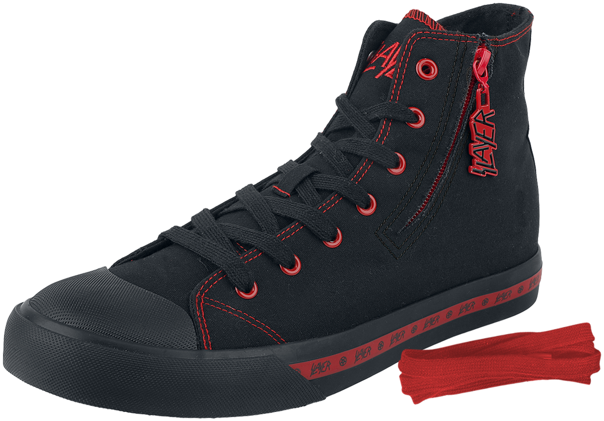 Slayer - EMP Signature Collection - Sneaker high - schwarz| rot - EMP Exklusiv!