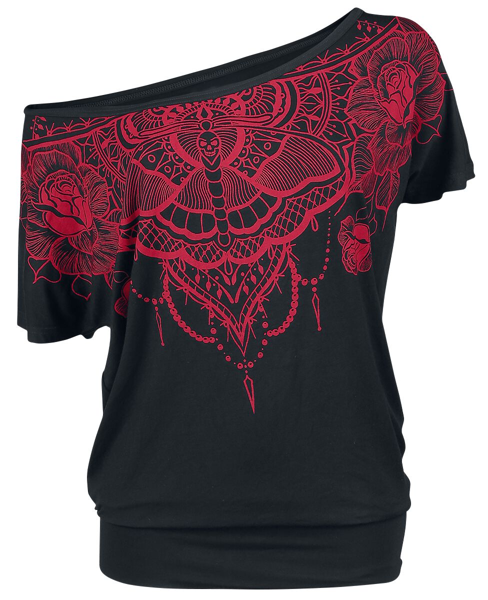 T-Shirt Manches courtes de Black Premium by EMP - Can You Read My Mind - S à 5XL - pour Femme - noir