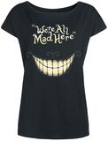 Grinsekatze - Mad Mouth, Alice im Wunderland, T-Shirt