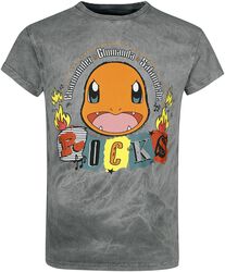 Glumanda - Rocks, Pokémon, T-Shirt