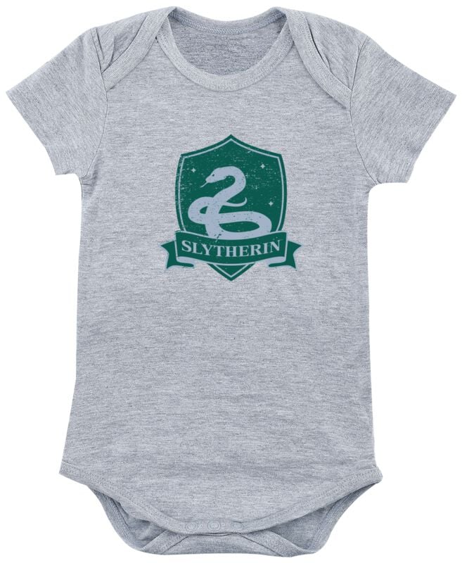 Harry Potter Body voor babys - Slytherin - voor Kinderen - grijs gemêleerd