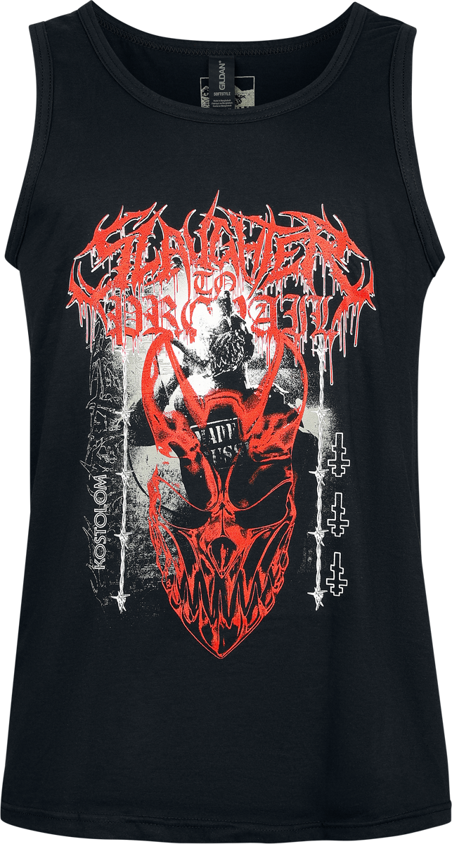 Slaughter To Prevail  Tanktop - for Men - black