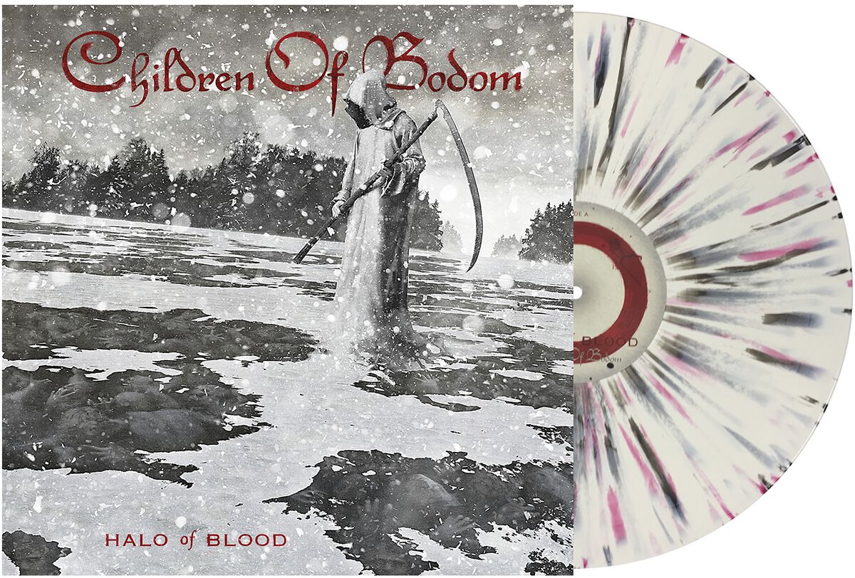 Image of Children Of Bodom Halo of blood LP splattered