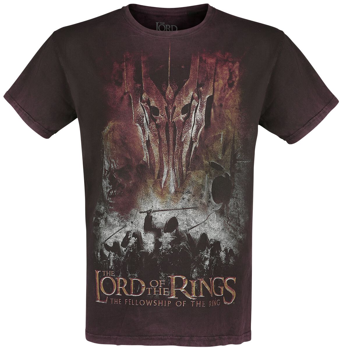Image of Der Herr der Ringe Knights Of Mordor T-Shirt rot