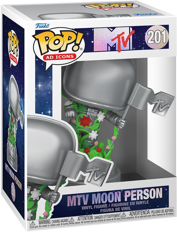 MTV Moon Person (Pop! AD Icons) Vinyl Figur 201