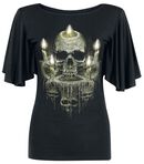 Waxed Skull, Spiral, T-Shirt