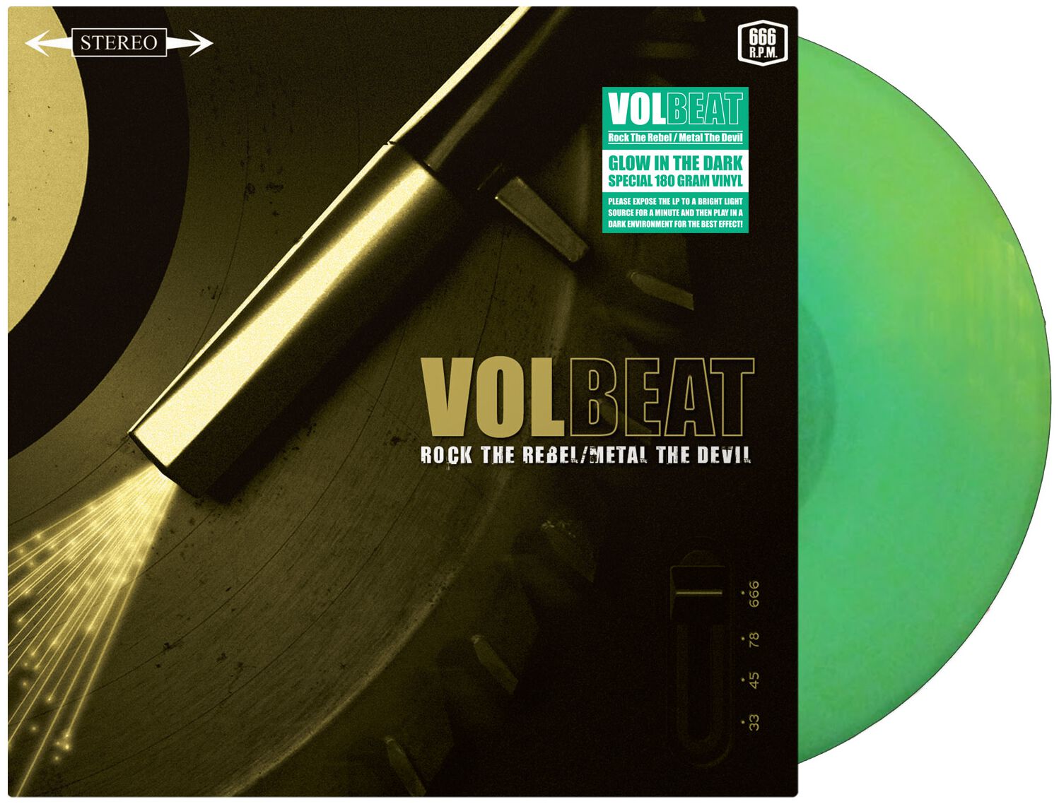 Levně Volbeat Rock the rebel / Metal the devil LP barevný