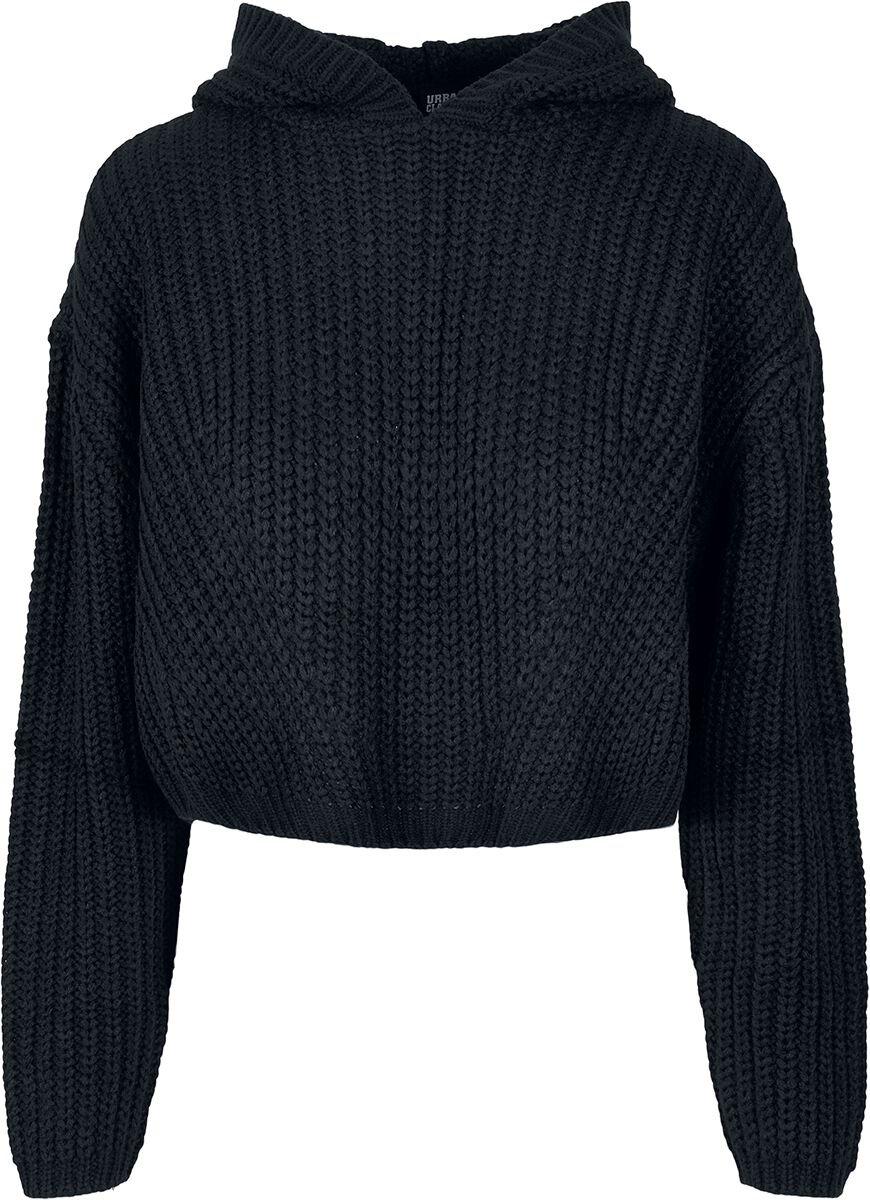 Urban Classics Strickpullover - Ladies Oversized Sweater - XS - für Damen - Größe XS - schwarz
