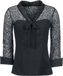 Panter Lace Top, Banned, Bluse