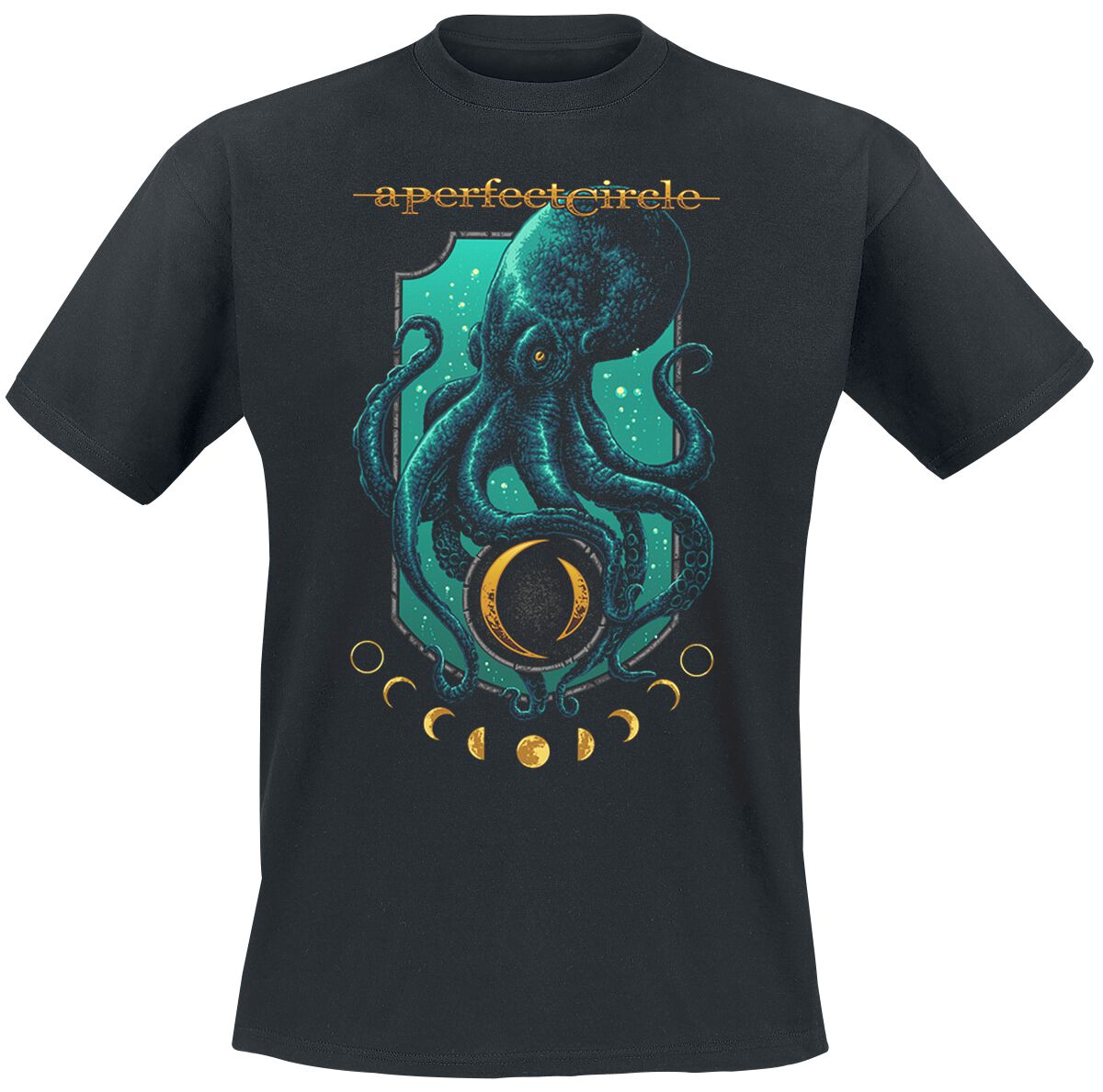 Image of A Perfect Circle Moon Oracle T-Shirt schwarz