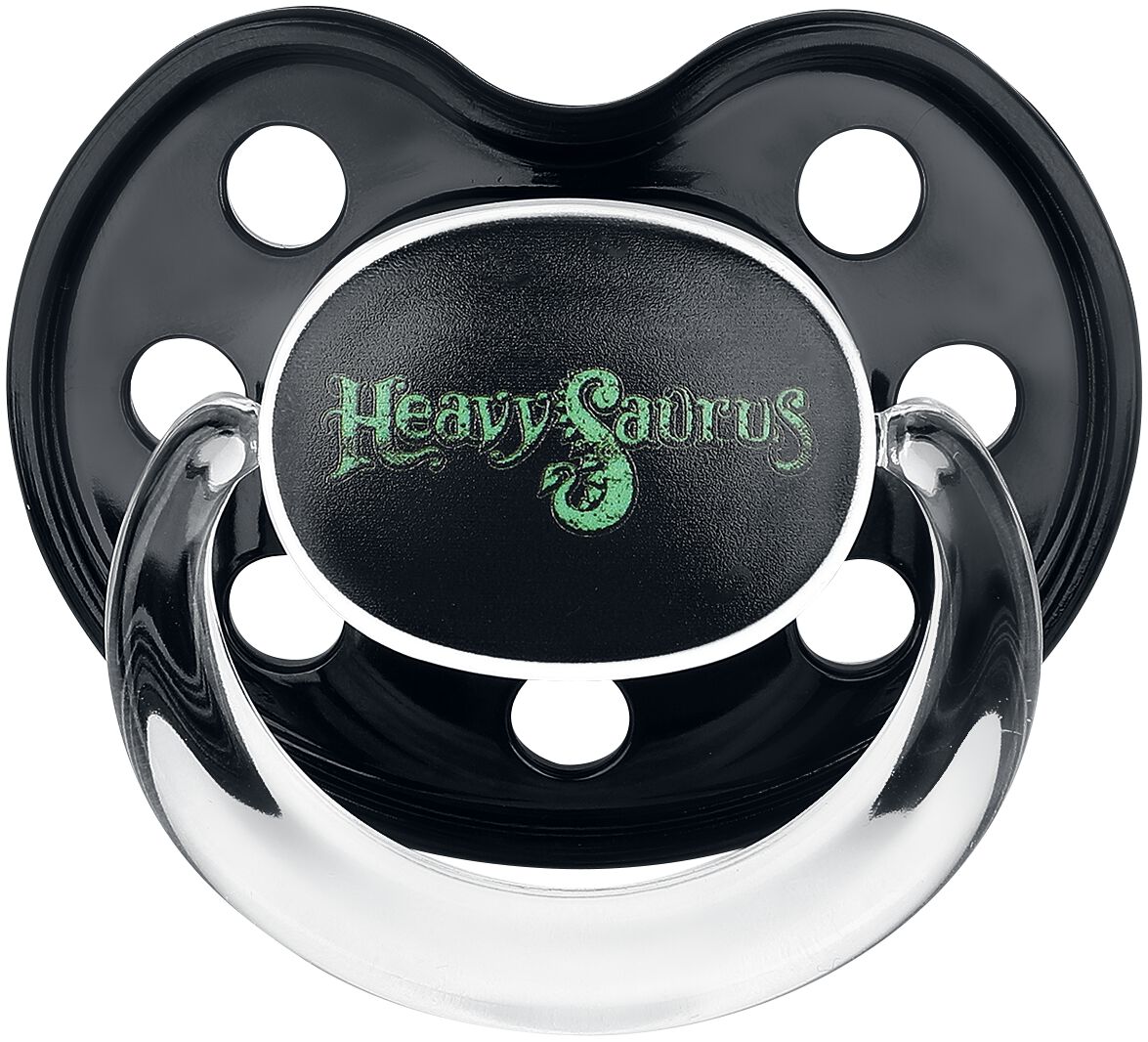 Heavysaurus Heavysaurus Logo Schnuller multicolor  - Onlineshop EMP