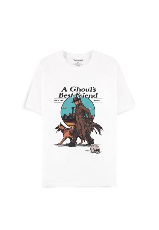 8718526426786 - Ghouls Bestfriend T-Shirt weiß in L