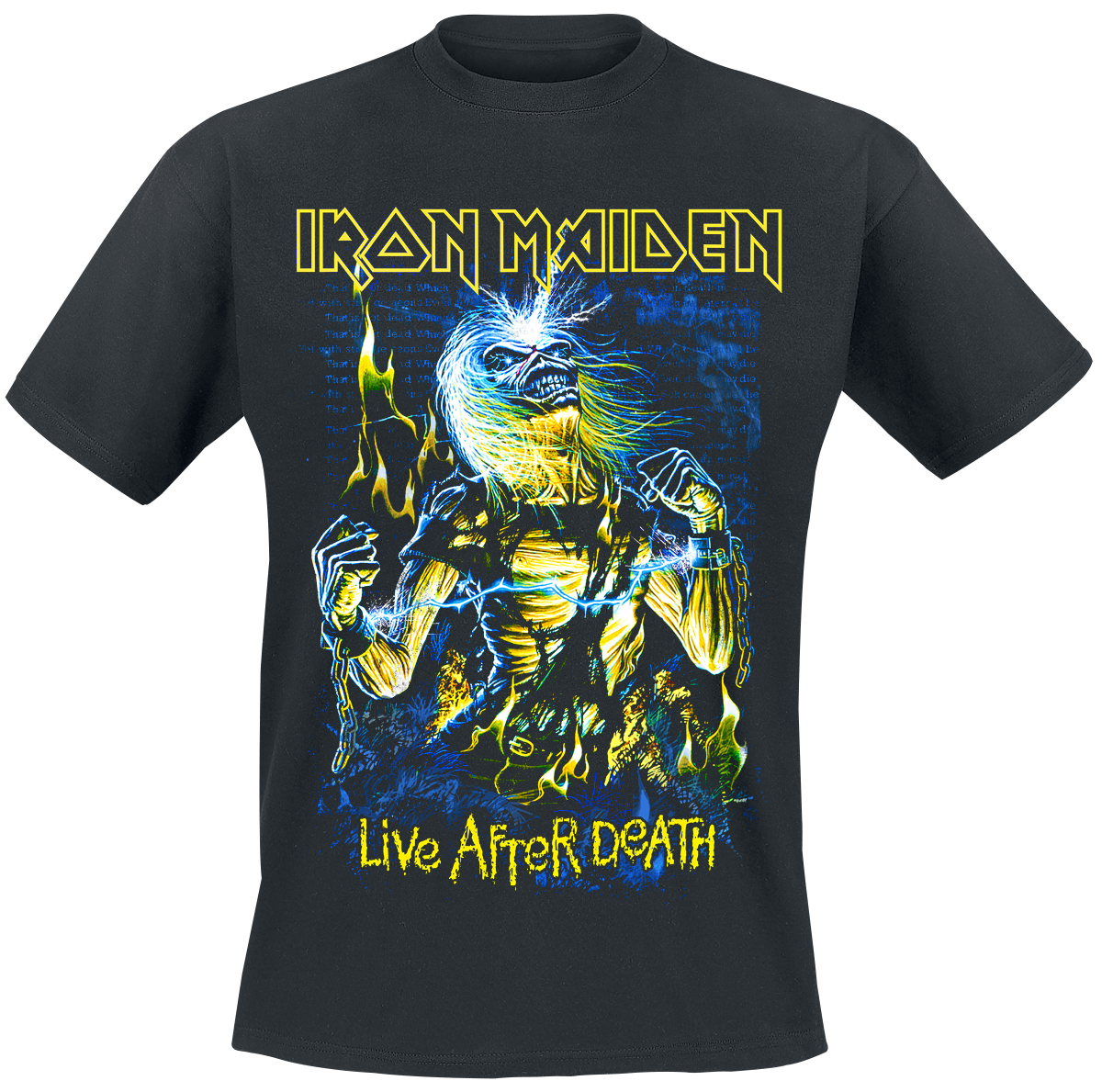 Iron Maiden - Live After Death - T-Shirt - schwarz