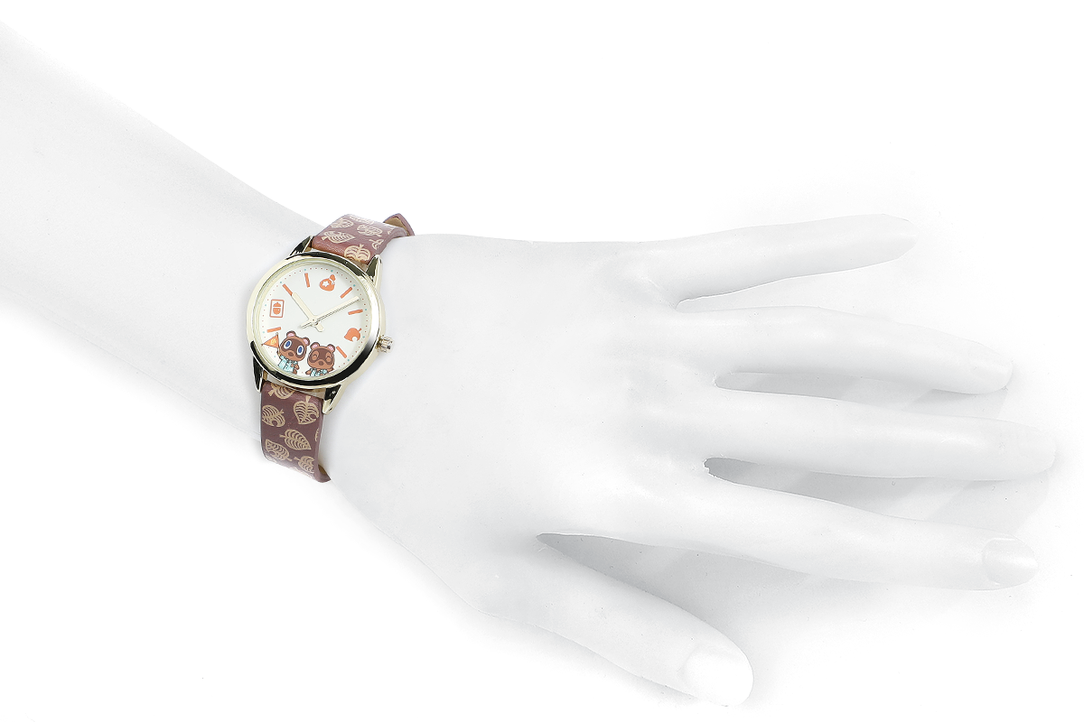 Animal Crossing Tom Nook Armbanduhren braun - 24.01% Rabatt