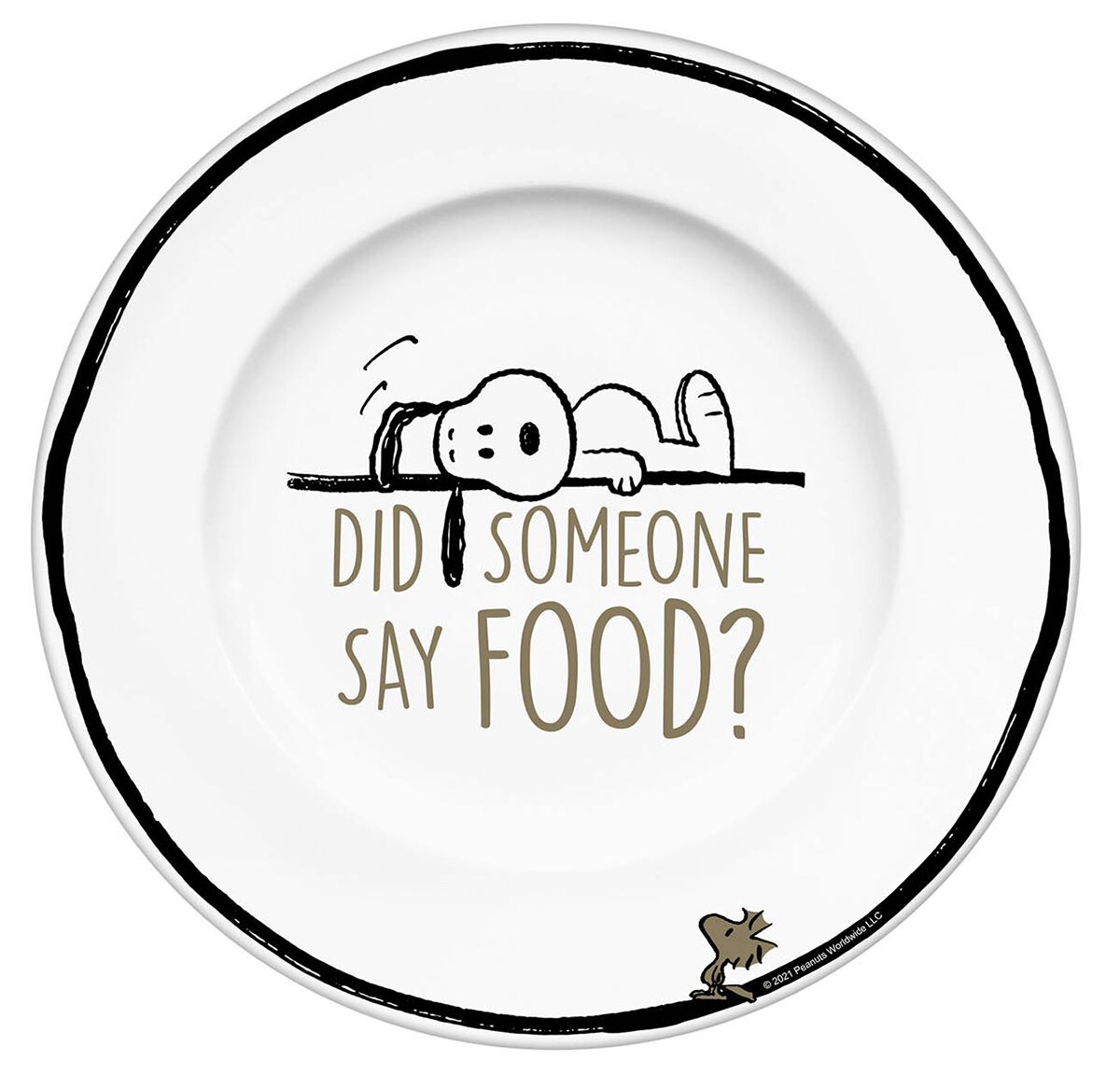 Assiette de Snoopy - Food - pour Unisexe - blanc