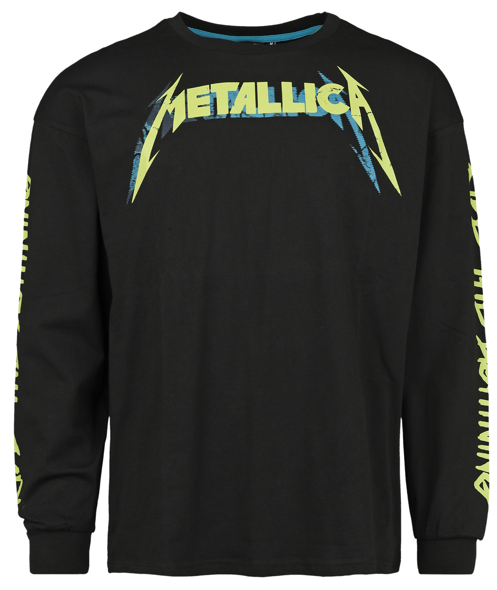 Metallica - EMP Signature Collection - Oversize - Langarmshirt - schwarz - EMP Exklusiv!