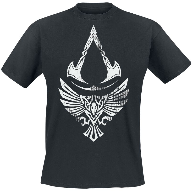 Filme & Serien Große Größen Valhalla - Raven | Assassins Creed T-Shirt