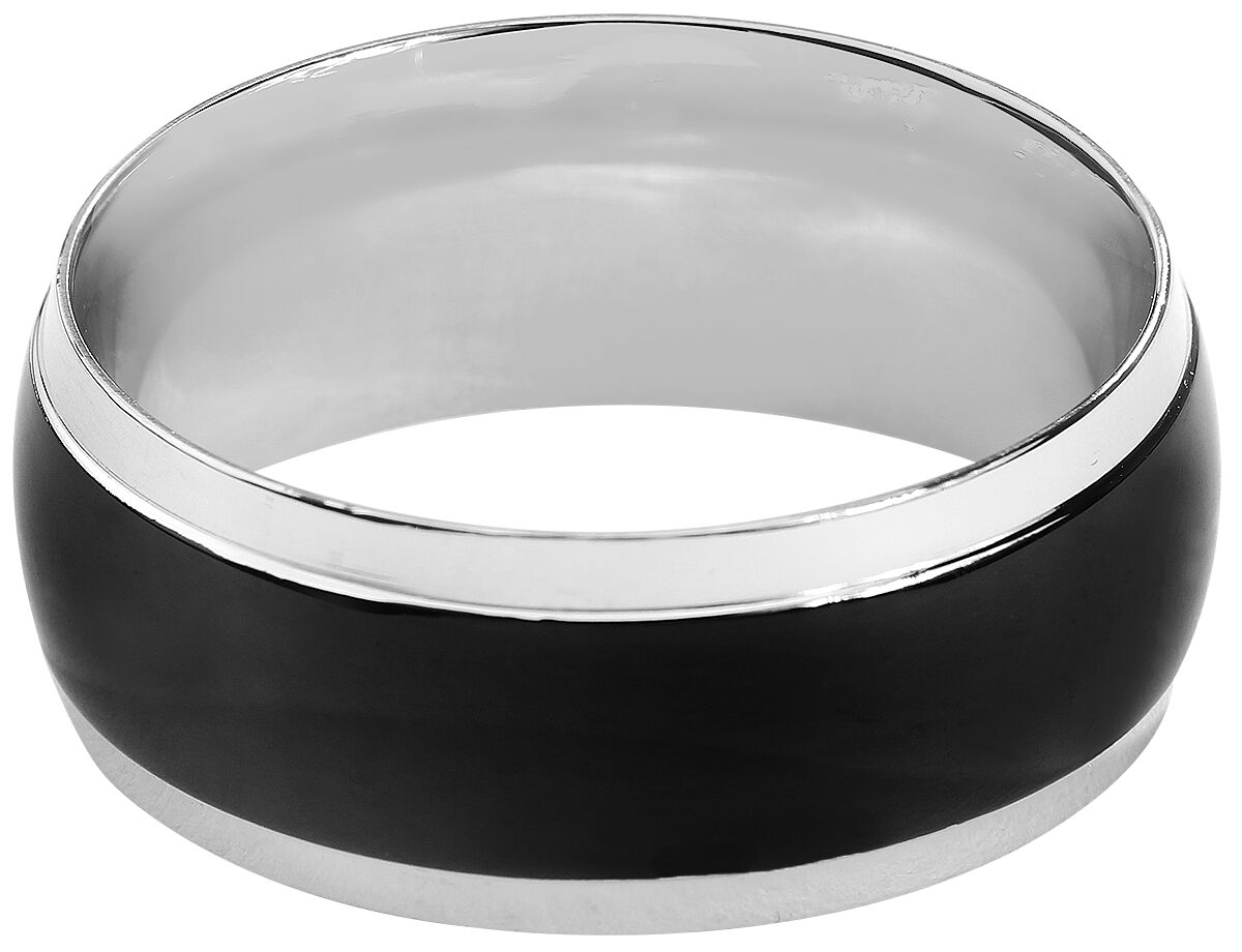 etNox Ring - Basic - silberfarben