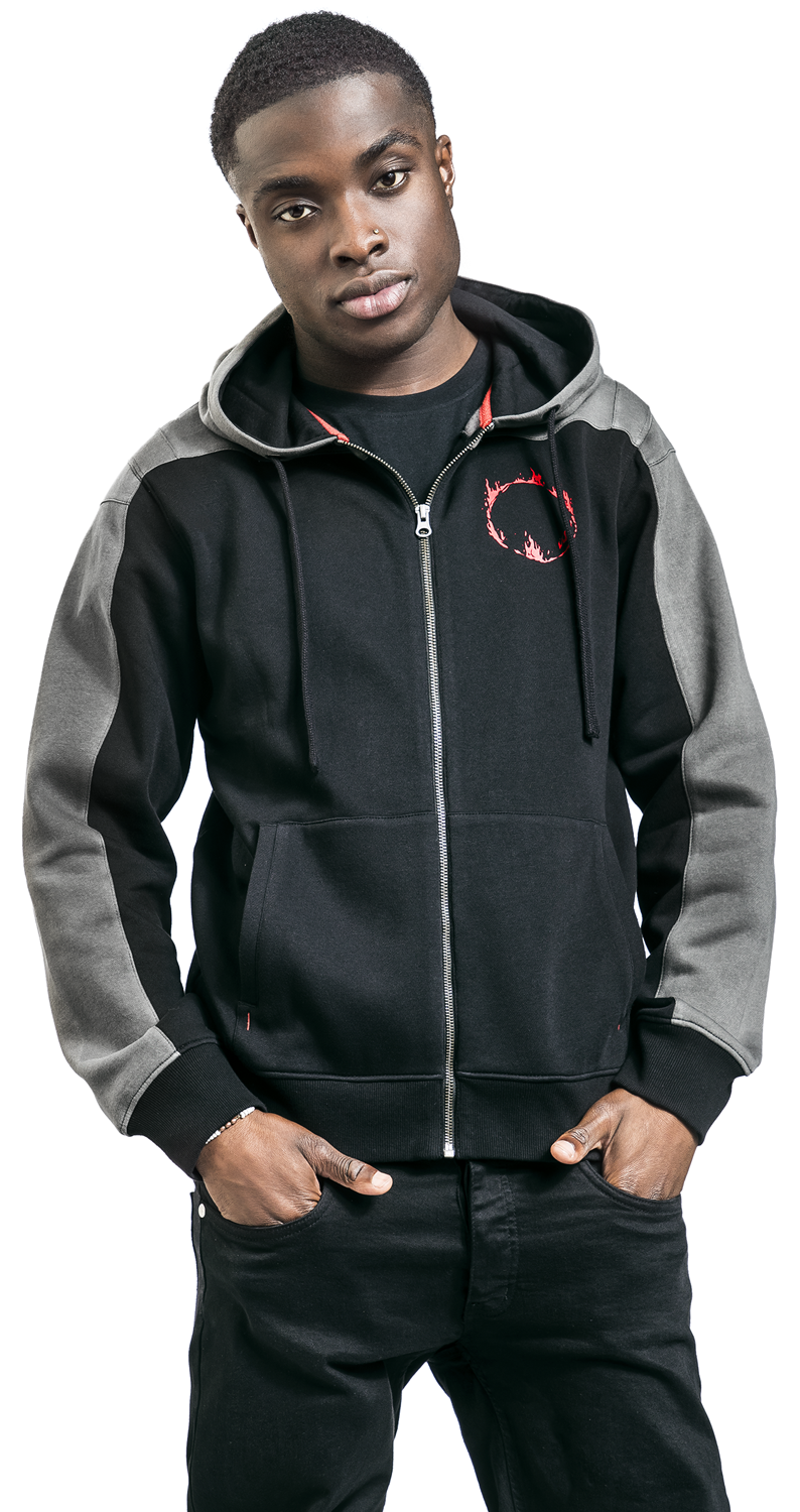 Dark Souls Chosen Undead Kapuzenjacke schwarz