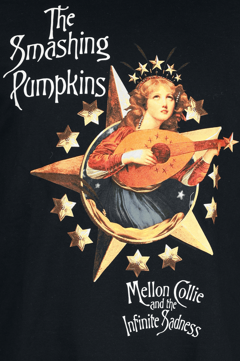 Thumbnail - Smashing Pumpkins Mellon Collie Kapuzenpullover schwarz in L