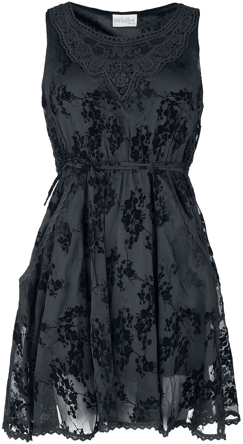 Innocent Ilsa Dress Kurzes Kleid schwarz in XL