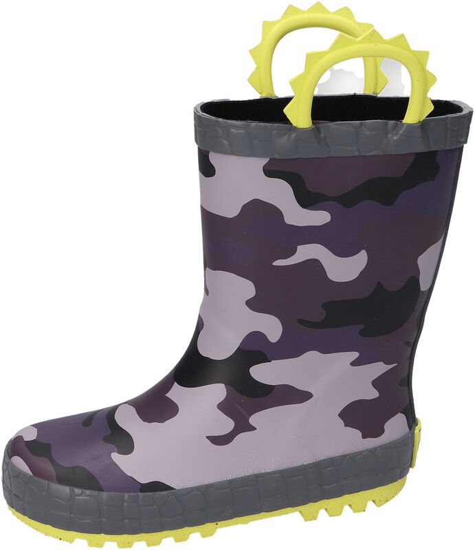 Camouflage Handle Rubber Boots