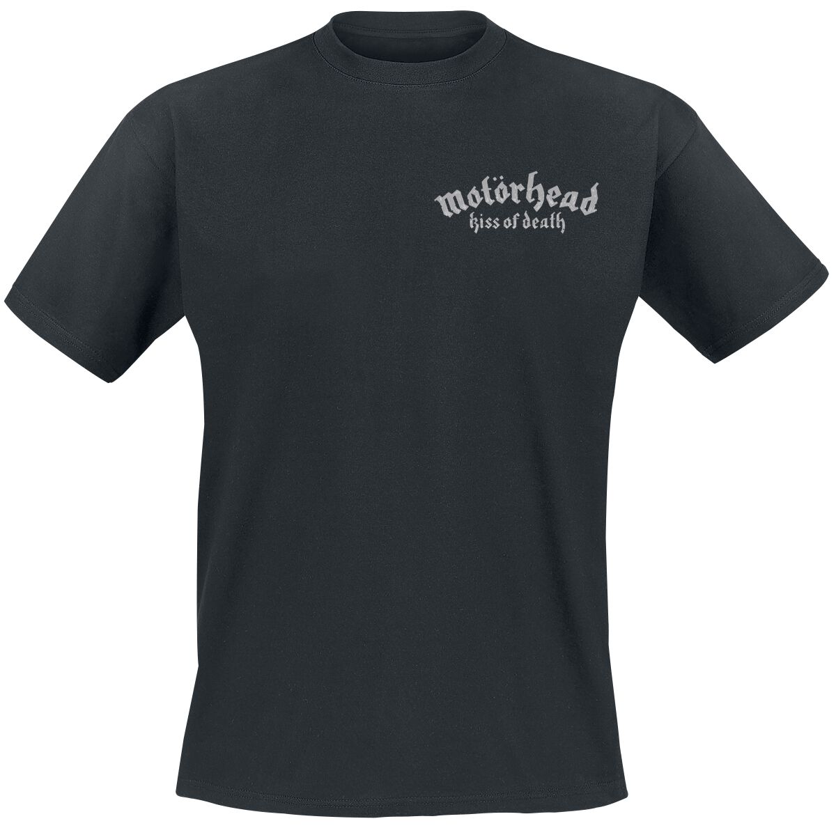 Motörhead Kiss Of Death Bullet Circle V2 T-Shirt schwarz in 4XL