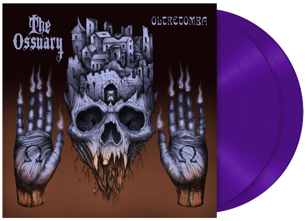 Image of The Ossuary Oltretomba 2-LP purple