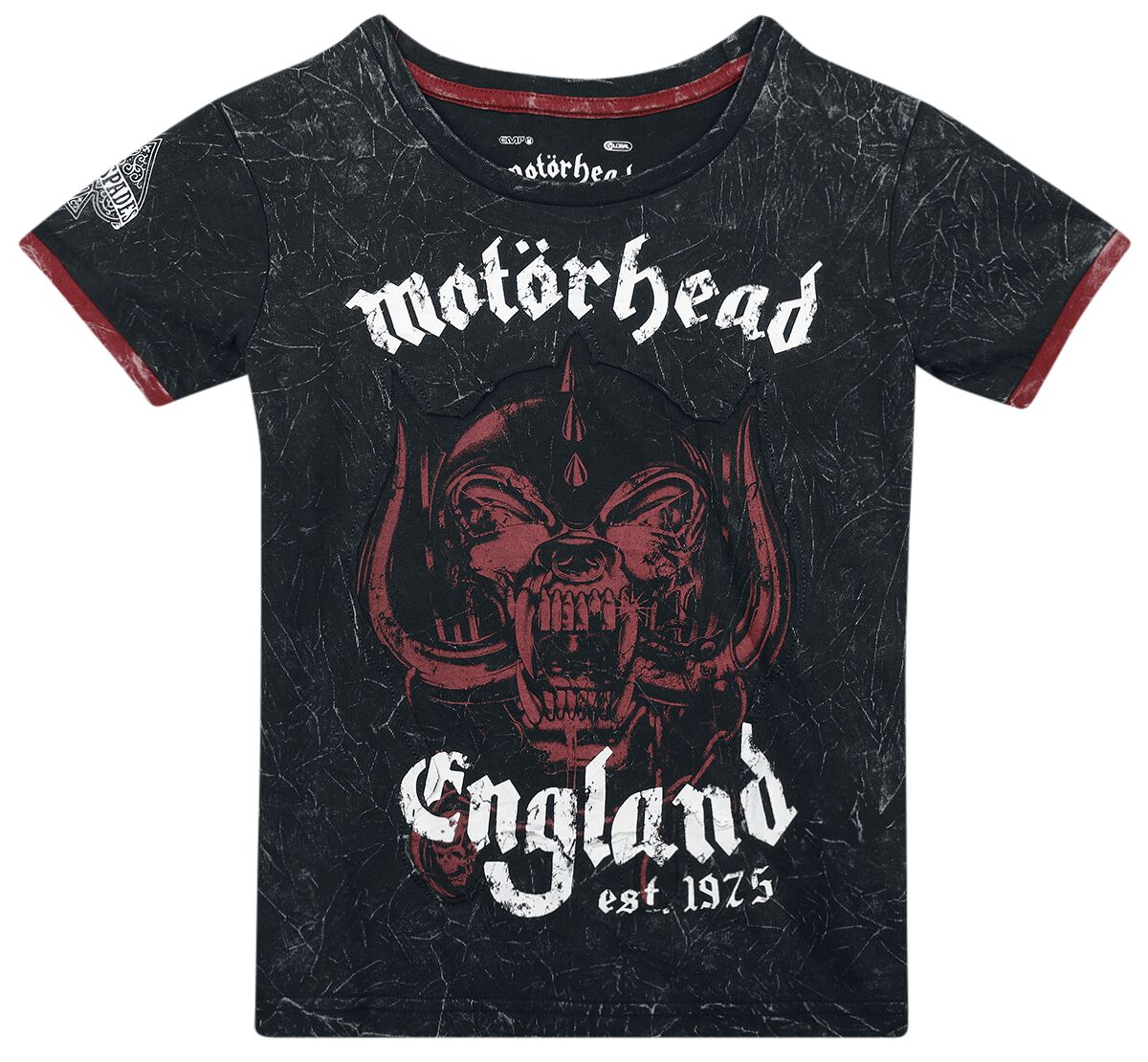 Motörhead Kids - EMP Signature Collection T-Shirt dunkelgrau in 158/164