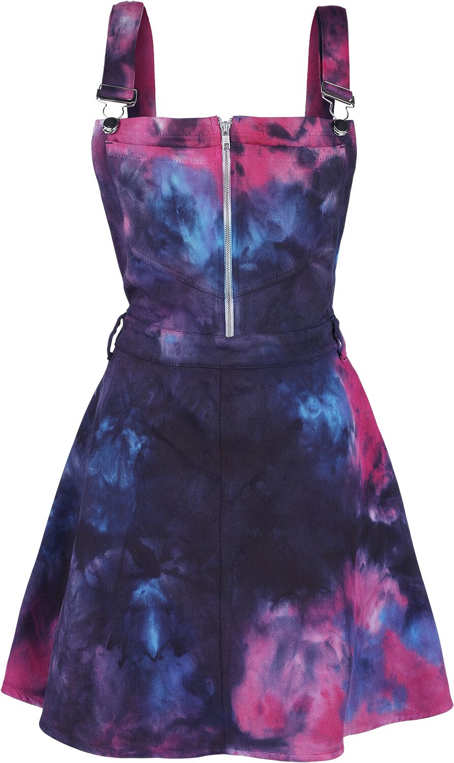 Heartless Kurzes Kleid - Monet Pinafore Dress - XS bis XXL - für Damen - Größe XL - multicolor