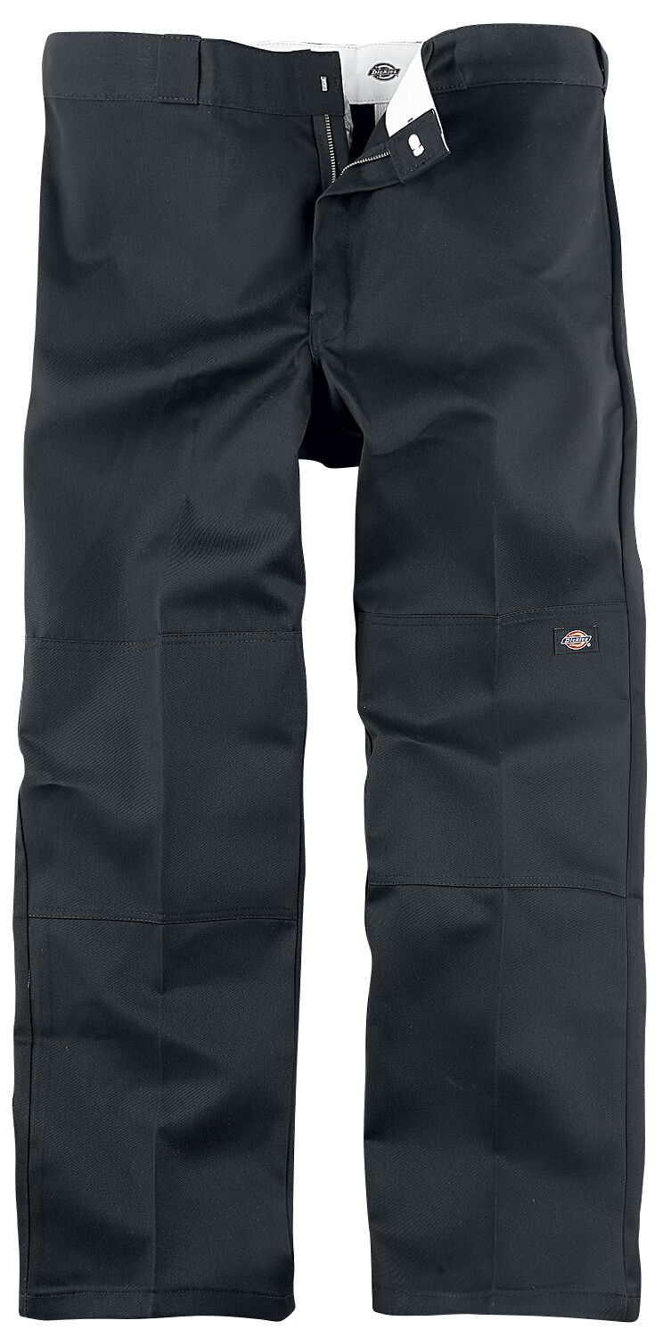 Image of Pantaloni modello chino Rockabilly di Dickies - Double Knee Work Pant - W30L32 a W38L34 - Uomo - nero