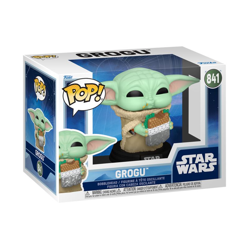 Star Wars - The Mandalorian - Grogu Vinyl Figur 841 - Funko Pop! Figur - Funko Shop Deutschland - Lizenzierter Fanartikel