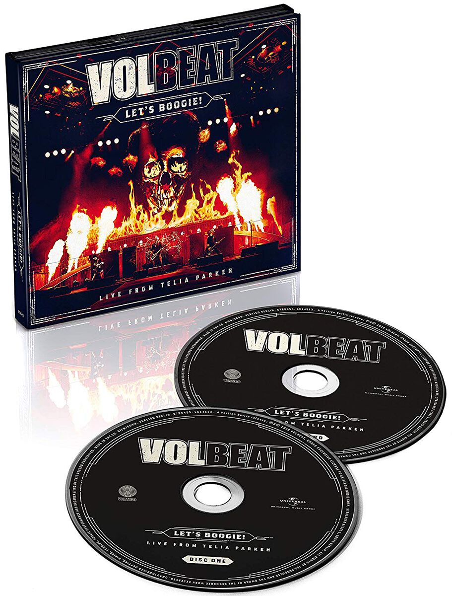 Levně Volbeat Let's Boogie (Live from Telia Parken) 2-CD standard