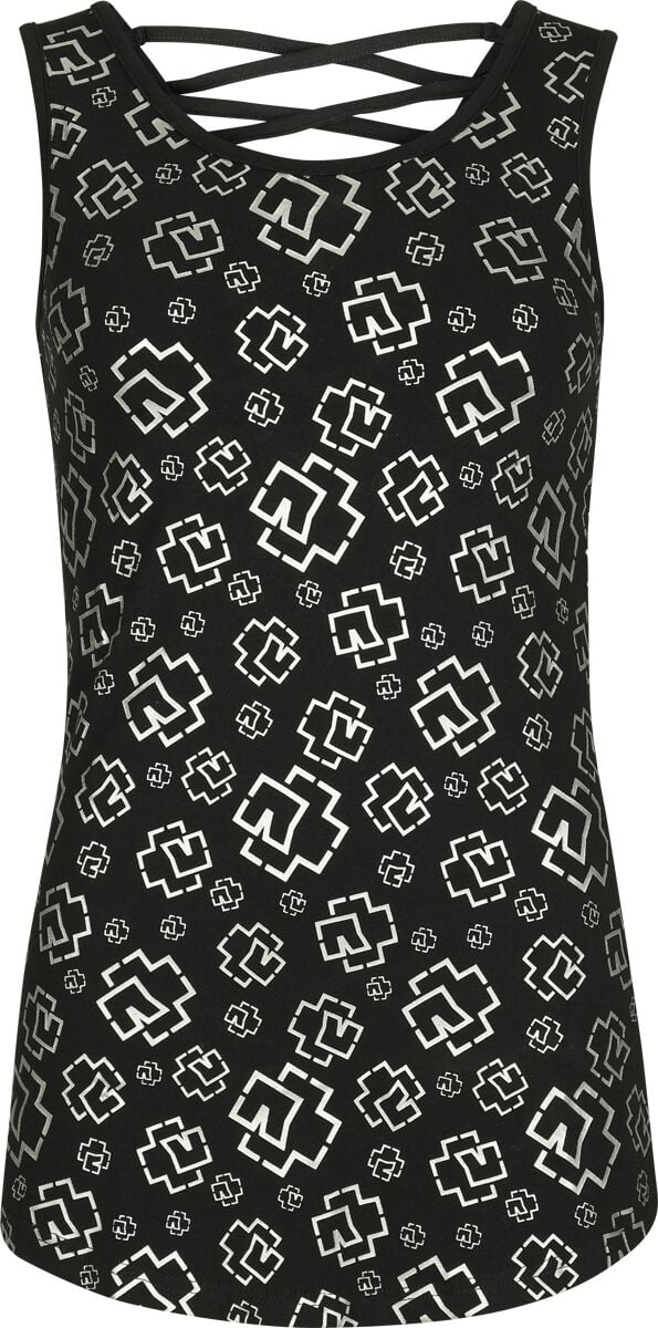Top - Stripped - S bis 3XL - für Damen - Größe 3XL - schwarz - Lizenziertes Merchandise! - Frauen - female