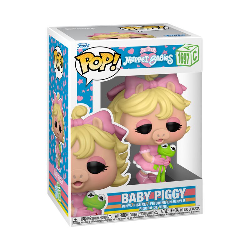 0889698904681 - Baby Piggy Vinyl Figur 1697 Funko Pop! multicolor