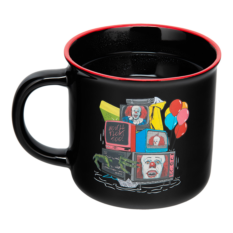 5056577756272 - IT - Pennywise - Tasse mit Thermoeffekt Becher schwarz 5056577756272 - IT - Pennywise - Tasse mit Thermoeffekt Becher schwarz