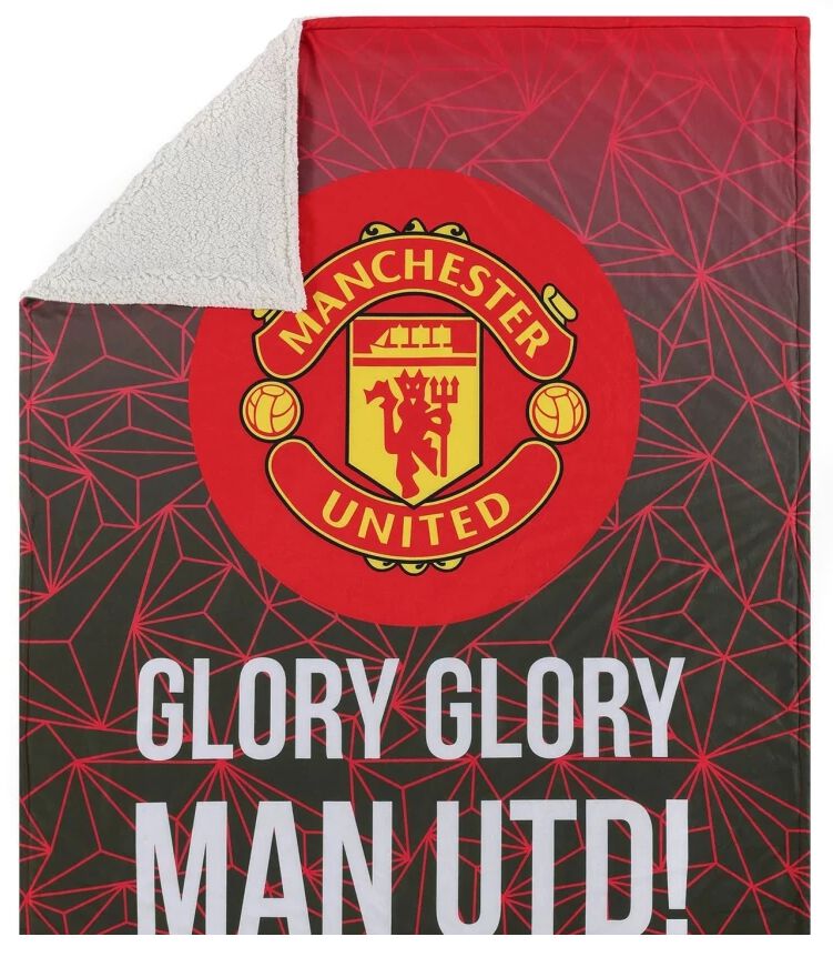 Manchester United Cosy throw blanket Blankets multicolour
