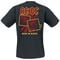 Maglietta AC/DC Back In Black Uomo - Licenza Ufficiale Cotone - Foto 3