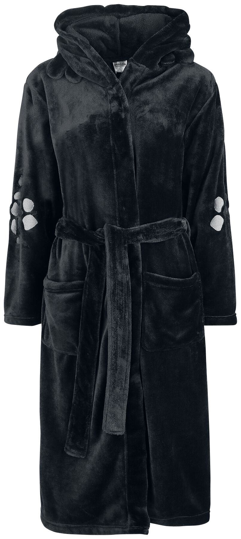 How to Train Your Dragon Toothless - Cosplay Bathrobe black