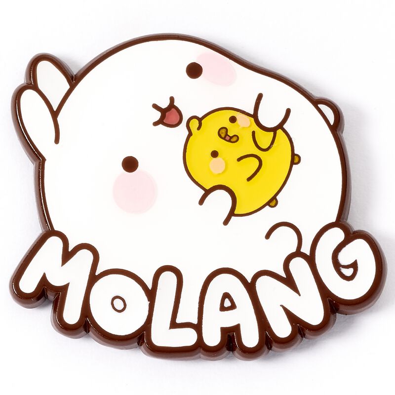 Spilla  di Molang - Molang & Piu Piu Logo - Non Specificato - colore argento
