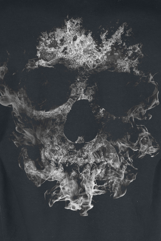 Thumbnail - Godsmack Smoke Skull Langarmshirt schwarz in XL