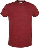 Slub Yarn Shirt, RED by EMP, T-Shirt