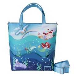 Loungefly - 35th Anniversary - Life is the Bubbles (Glow in the Dark), Arielle, die Meerjungfrau, Handtasche
