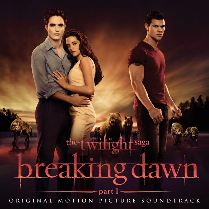 The Twilight Saga: Breaking Dawn Part 1 The Twilight Saga, Breaking Dawn Part 1 The Twilight Saga, Breaking Dawn Part 1, Original Motion Picture Soundtrack Lp Multicolor